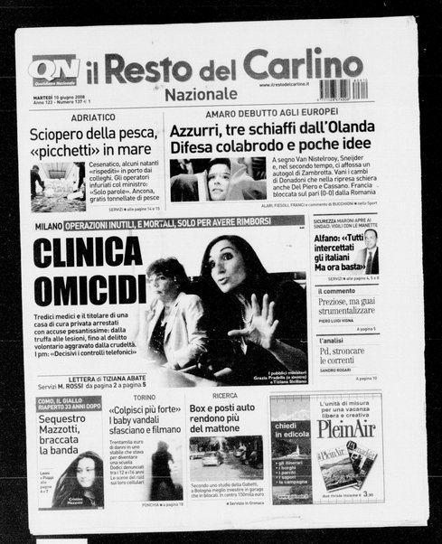 Il Resto del Carlino : giornale dell'Emilia